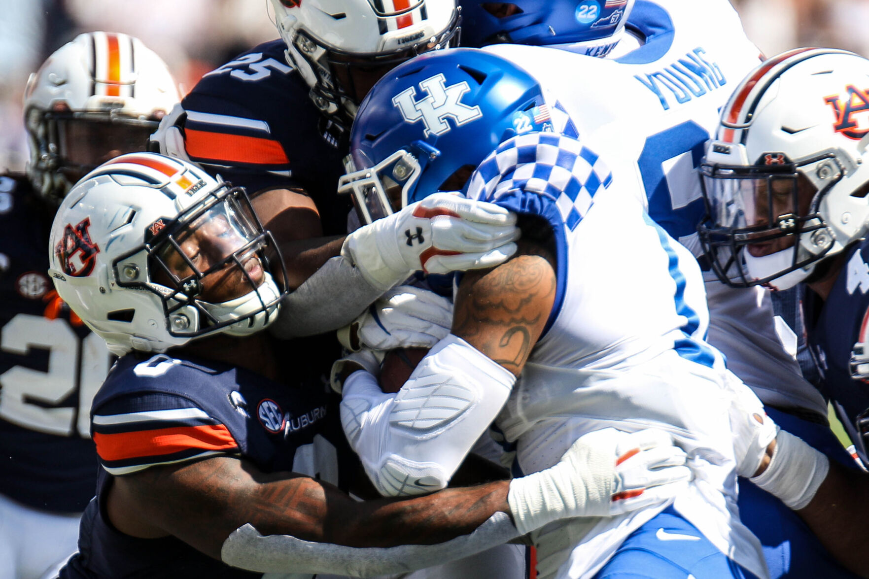 Auburn vs. Kentucky football